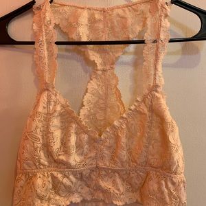 Light pink bralette